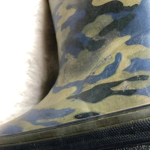 Camo Dinosaur  Rain Boots Size 10 - Picture 16 of 16